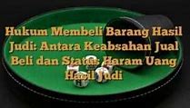 Apakah Uang Hasil Slot Haram