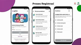 Registrasi Gojek